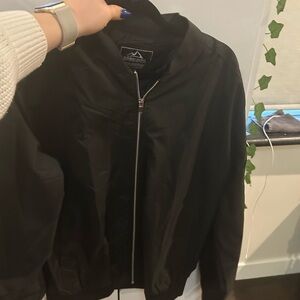 Black Zip-Up Jacket